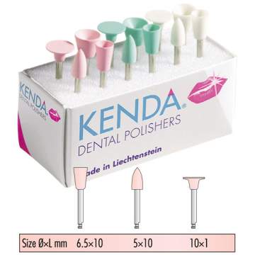 Gume lustruire ultra fine Roz autoclavabile, pentru compozit universal, compomer, glass-ionomer, Disc / Glont / Cupa medie (100 bucati)