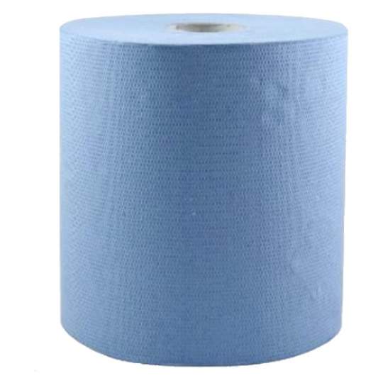 Rola prosop hartie albastra, 2 straturi, 20cmx160m, 100% celuloza (1 rola)