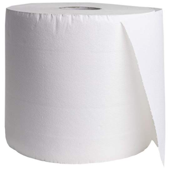 Prosop hartie derulare centrala interioara 20cm x 150m, 2 straturi 100% celuloza alba (1 rola)