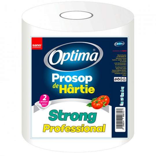 Prosop hartie bucatarie monorola Sano Optima Strong Professional 235 foi