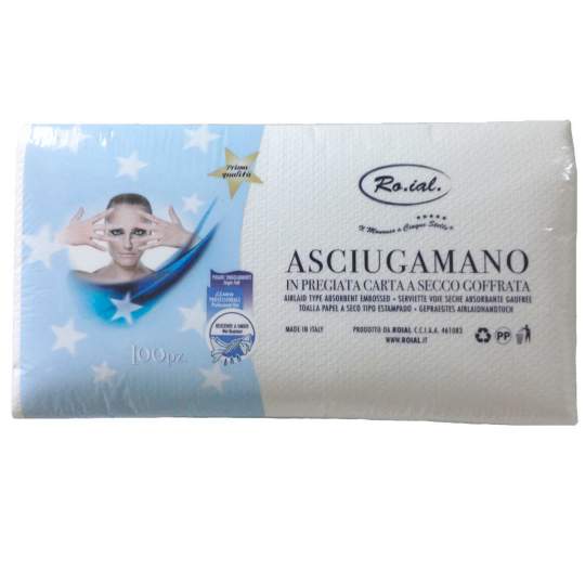 Prosop mare din hartie absorbanta pentru coafor, 45x80cm (set 100 de bucati)