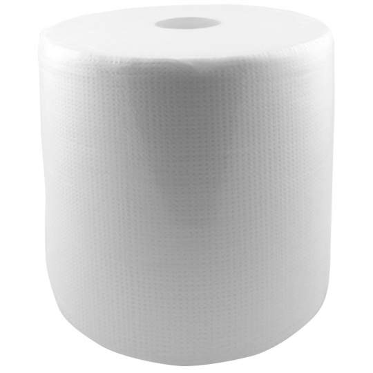 Rola hartie alba industriala 26cm x 180m, 2 straturi 100% celuloza (1 rola)