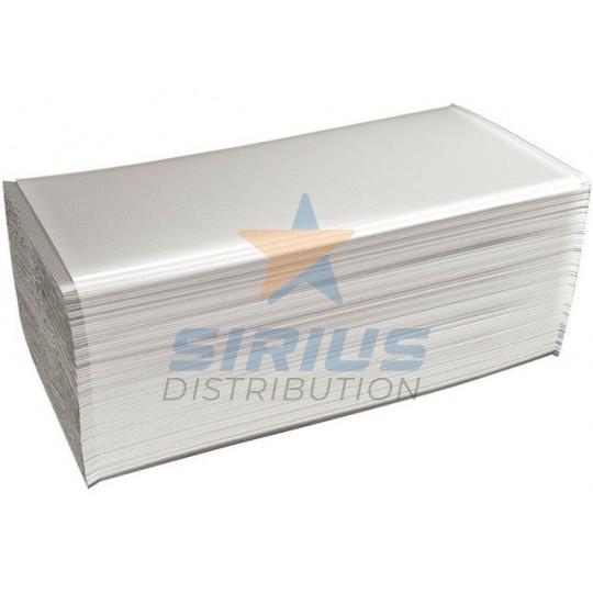 Servetele hartie albe pentru dispenser, Sano Paper V150, pachet 150 bucati (20 pachete)
