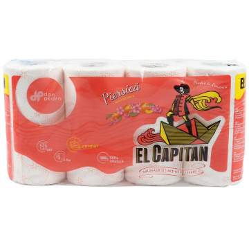 Set hartie igienica 8 role, 3 straturi, 115 foi/rola (8 role)