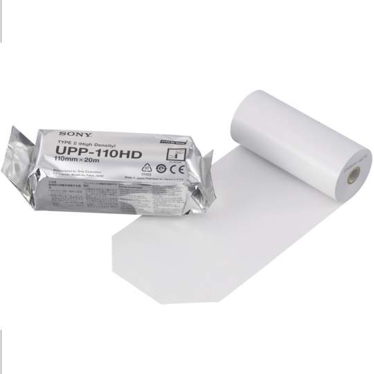 Hartie videoprinter ecograf high density ORIGINALA SONY UPP-110HD 110 mm x 20 m (10 role)