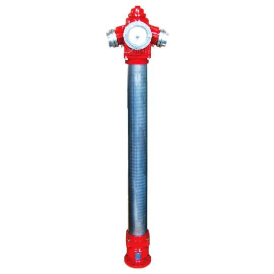 Hidrant suprateran, neretezabil, A.I=1,25m + cot cu picior DN 100 (IA IIB) Hidrant suprateran, neretezabil, A.I=1,25m + cot cu picior DN 100 (IA IIB)