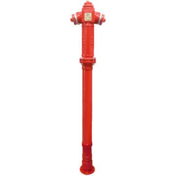 Hidrant suprateran cu protectie la rupere si inchidere dubla (antieruptie), A.I=1,25 m + cot picior DN 65/80 (IIB)