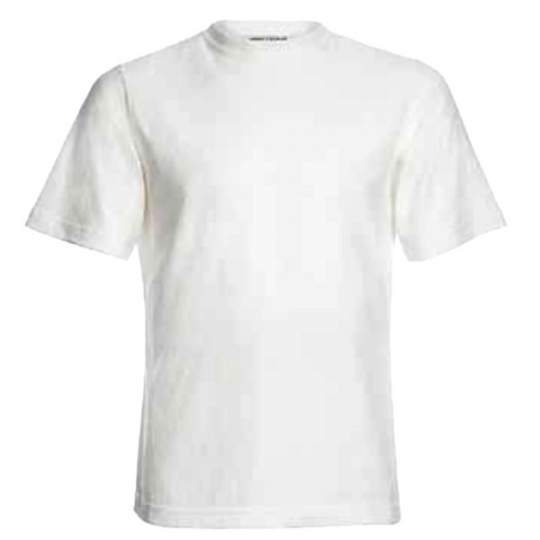 Tricou alb la baza gatului din bumbac 100% marimi de la XS la 3XL (1 bucata)