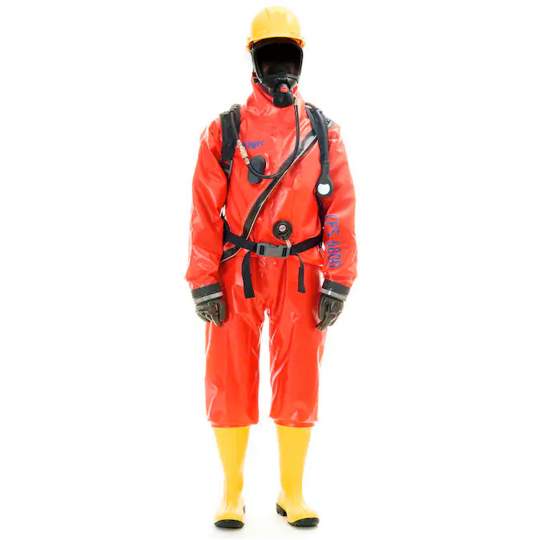 Costum de protectie chimica pentru industrie, model Drager CPS 6800 - Marimea M Costum de protectie chimica pentru industrie, model Drager CPS 6800 - Marimea M