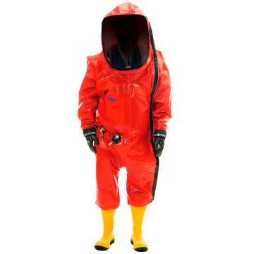 Costum de protectie chimica pentru industrie, model Drager CPS 6900 - Marimea XXL