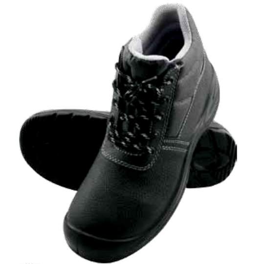 Bocanci de lucru O1, talpa antiderapanta, fete piele bovina, cu sireturi, negri, CE mark, marimi 36-48 (1 pereche)