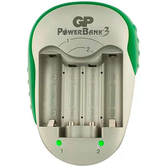 Incarcator GP Batteries PB04GS pentru 4 acumulatori AA R6 sau 2 AAA R3 Ni-MH Incarcator GP Batteries PB04GS pentru 4 acumulatori AA R6 sau 2 AAA R3 Ni-MH