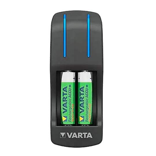 Incarcator Varta Pocket cu 2 AA 2100mAh + 2 AAA 800mAh Ni-MH 1,2V Incarcator Varta Pocket cu 2 AA 2100mAh + 2 AAA 800mAh Ni-MH 1,2V