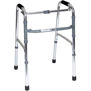 Cadru de mers ortopedic pliabil din aluminiu pentru miscare pas cu pas (1 bucata)