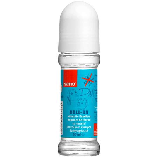 Solutie impotriva tantarilor Sano Dy Roll-On cu musetel 50ml