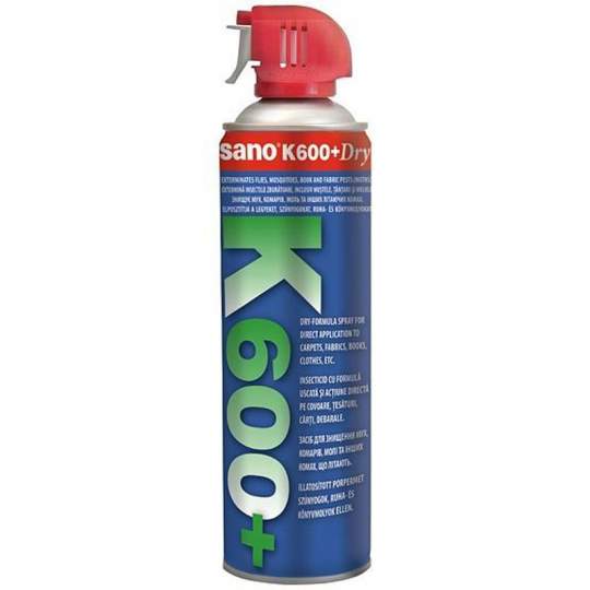 Aerosol Sano K600+ impotriva insectelor zburatoare si taratoare (500ml)