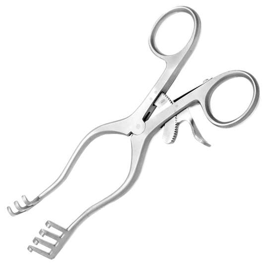 Departator autostatic Weitlaner 16.5cm otel inox, cu 4 dinti (1 bucata)