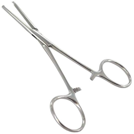Pensa hemostatica Kocher 14cm, otel inoxidabil (1 bucata)
