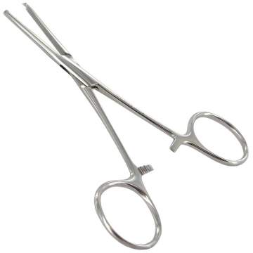 Pensa hemostatica Kocher 16cm, otel inoxidabil (1 bucata)