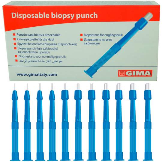 Pensa punch biopsie 1mm de unica folosinta, steril (1 bucata)
