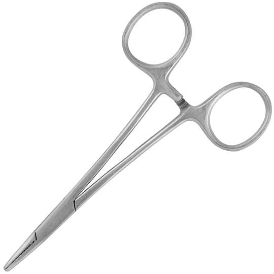 Port ac OLSEN-HEGAR 12.5 cm pentru suturi, otel-inox (1 bucata)