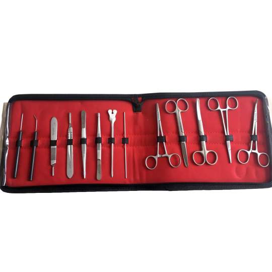 Trusa mica chirurgie 13 instrumente