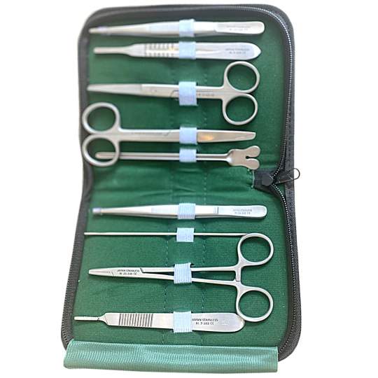 Trusa mica chirurgie 9 instrumente