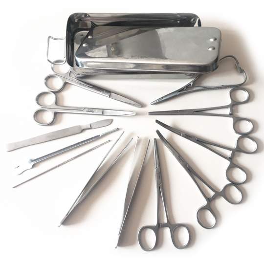 Trusa instrumentar mica chirurgie 13 piese 1RI (1 bucata) 