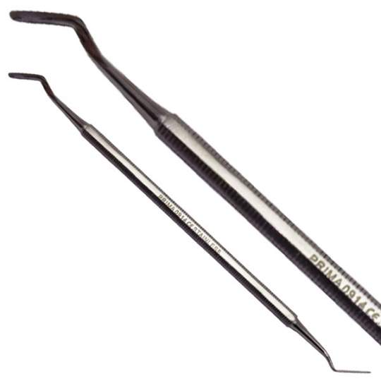 Spatula bucala otel-inox cu 2 capete (1 bucata)
