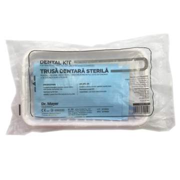 Trusa consultatie stomatologie de unica folosinta, sterila - Dr. Mayer (1 bucata)