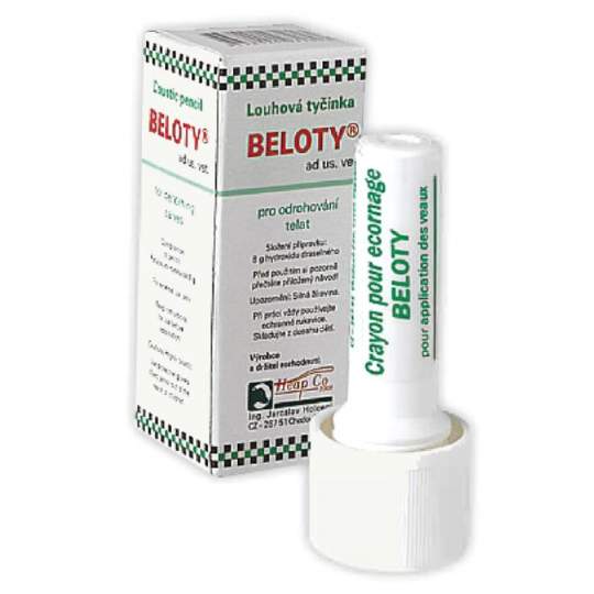 Pasta ecornare vitei pana la 3 saptamani, substanta coroziva pentru ecornare (1 bucata)