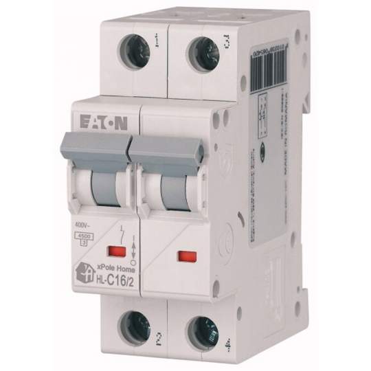 Intrerupator automat Xpole Home 16A 2P C 4.5kA HL-C16/2