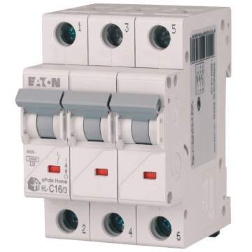 Intrerupator automat Xpole Home 16A 3P C 4.5kA HL-C16/3