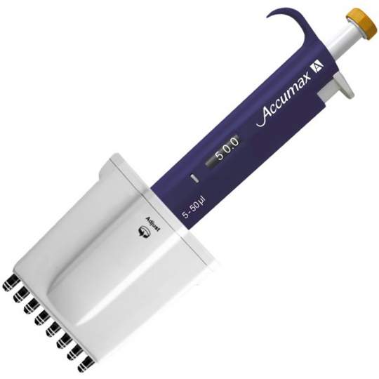 Pipeta automata 8 canale, componente autoclavabile, 5-50 µl/ 20-200 µl/ 30-300 µl, ACCUMAX (1 bucata)