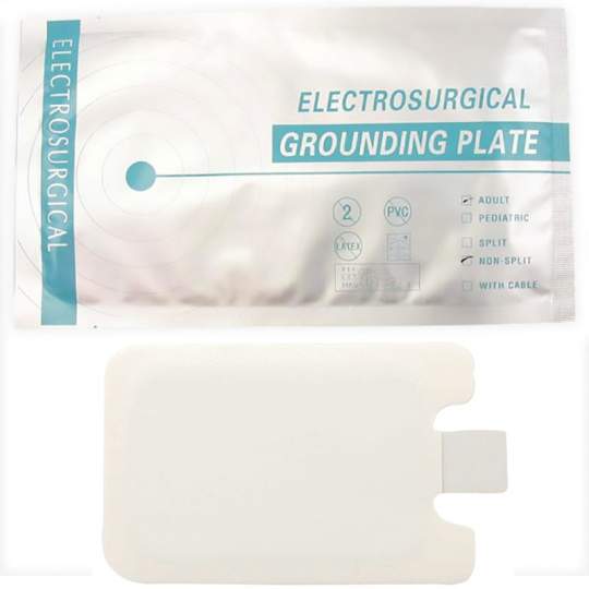 Electrod neutru adulti pentru electrocauter, tip placuta cu gel solid 1mm, 210x100mm (1 bucata)