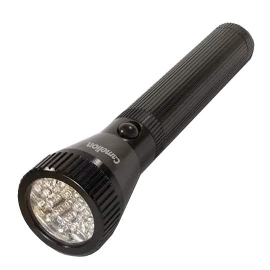 Lanterna Camelion metalica 30 LED-uri utilizeaza 2 x R20 D CT-4005
