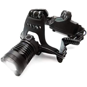 Lanterna cap cu LED include acumulator si cablu incarcare micro USB