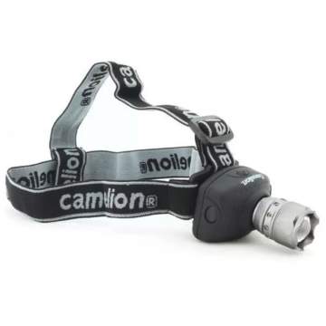 Lanterna frontala 1 LED 3W cu zoom include 3 x AAA R3 CT-4007