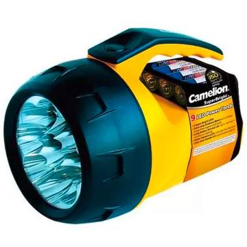 Lanterna cu maner Camelion 9 LED-uri include 4 x AA R6 FL-9LED-4R6B