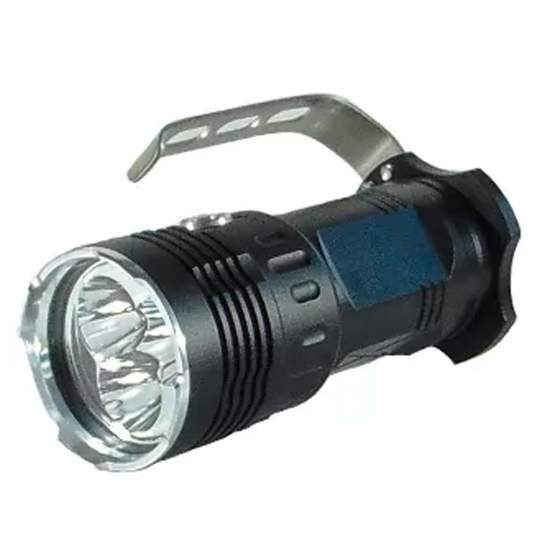 Lanterna metalica TED Electric 3 LED-uri CREE 30W include 4 acumulatori