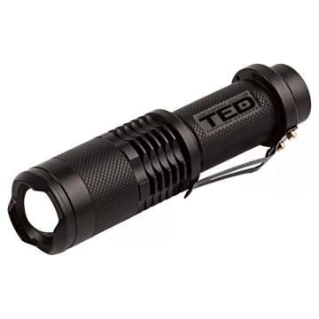 Lanterna metalica TED Electric LED include 1 acumulator 14500