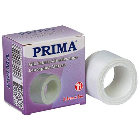 Leucoplast din matase, rola 2.5cm x 5m (1 rola)