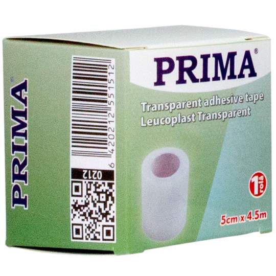 Leucoplast transparent rola 5cm x 4.5m (1 bucata)