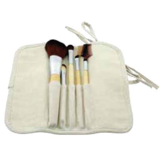 Pensule machiaj profesionale (set de 5 bucati)