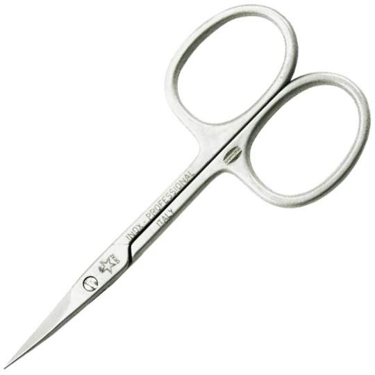 Forfecuta combinata unghii/cuticule manichiura/pedichiura, lame curbe medii, 9cm lungime, otel-inox (1 bucata)