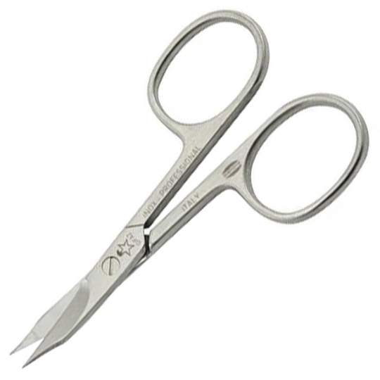 Forfecuta profesionala inox pentru unghii, manichiura, lame curbe subtiri, 9cm (1 bucata)