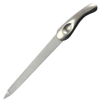 Pila unghii parte activa metal 6cm, maner plastic, sterilizabila, lungime totala 10cm