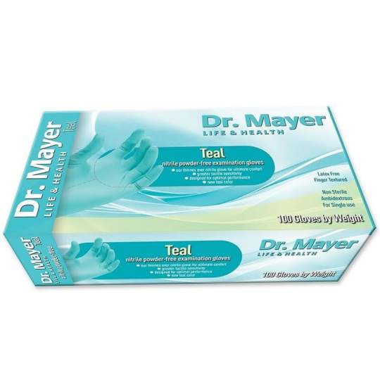 Manusi examinare nitril nepudrate Verzi, marimi XS/S/M/L - Dr.Mayer  (100 bucati)