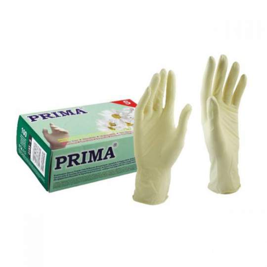 Manusi examinare latex nepudrate - alb, XS,S,M,L,XL (100 bucati)