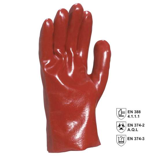 Manusi antichimice protectie categoria III, EN 388, EN 374-2, EN 374-3, marime universala XL-XXL (1 pereche)